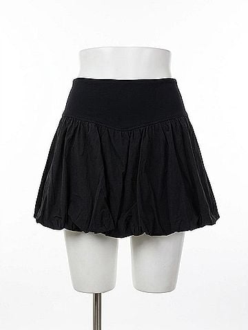Simply Southern Women's Bubble Skirt in Black (view 2)