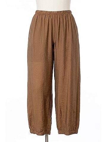 Cut Loose Crop Wide Leg Parachute Pants in Coconut (view 1)