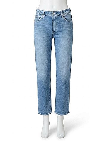 Paige Mason Ankle Straight Leg Jeans in Big Ben (view 1)
