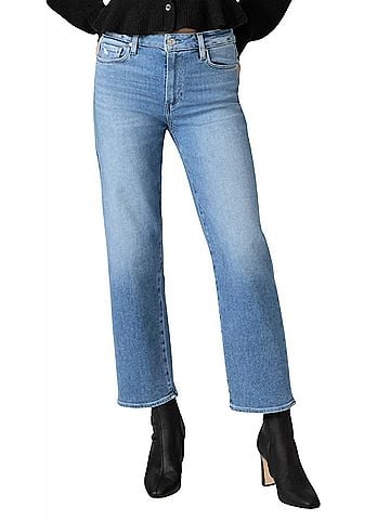 Paige Mason Ankle Straight Leg Jeans in Big Ben (view 2)