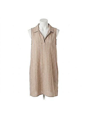 Bella Dahl Sleeveless Pullover Mini Dress in Driftwood (view 1)