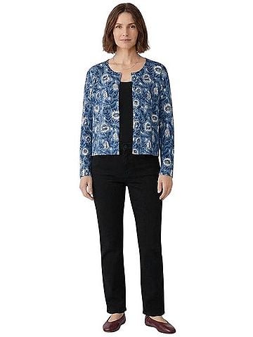 Garnet Hill essential merino wool Cardigan (view 1)