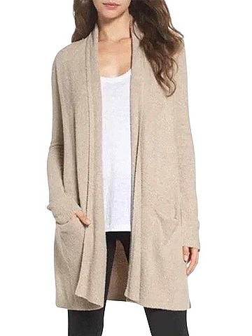 Barefoot Dreams Cozy Chic Ultra Light Essential Long Cardigan Cardigan (view 1)