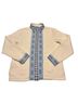 L.L.Bean 100% Polyester Floral White Blue Jacket Size M - photo 1