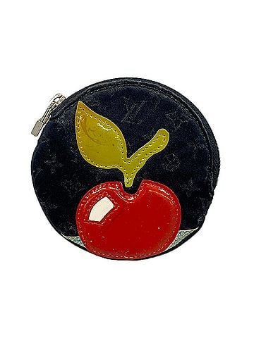 Louis Vuitton Louis Vuitton Monogram Satin Wallet/Coin Case, Contes de Fées, M92272, Noir (Women's) (view 1)
