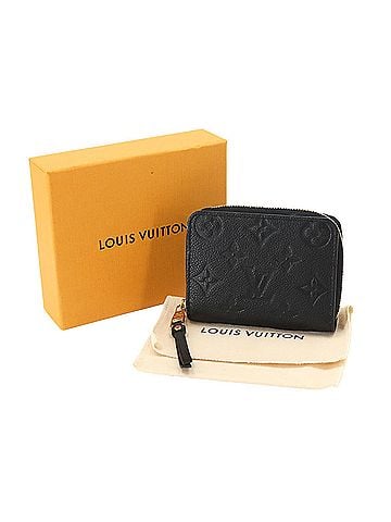 Louis Vuitton Louis Vuitton Monogram Empreinte Zippy Coin Purse Wallet/Coin Case Leather Noir M60574 RFID (view 2)