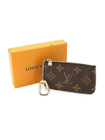 Louis Vuitton Louis Vuitton Monogram Key Case Pochette Cles Wallet/Coin Purse Brown M62650 (view 2)