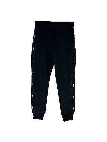 Fendi Fendi Logo Sweatpants in Black Polyester (view 1)