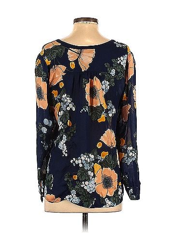 Joie Joie Long Sleeve Silk Top (view 2)