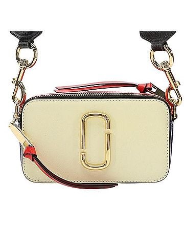 Marc Jacobs The Snapshot Camera Bag in Colorblock Saffiano Leather Crossbody Bag (view 2)