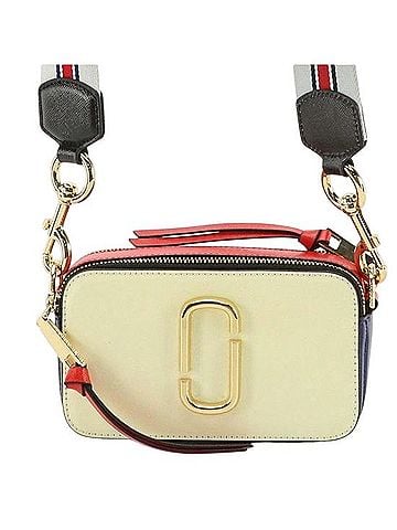 Marc Jacobs The Snapshot Camera Bag in Colorblock Saffiano Leather Crossbody Bag (view 1)