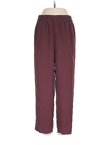 Madewell Madewell Tapered Huston Pull-On Crop Pants (view 1)
