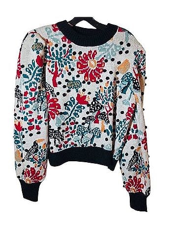 FARM Rio Mushroom Forest Sweater Sweater Vest (view 1)