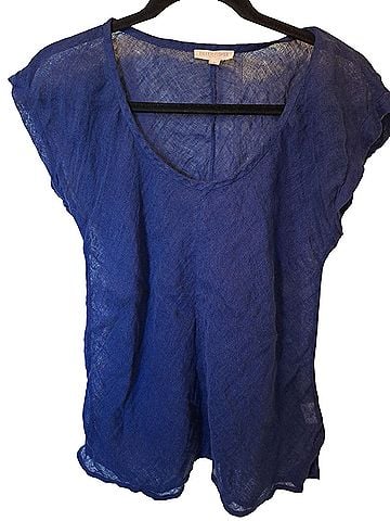 Eileen Fisher Short Sleeve Blouse (view 1)