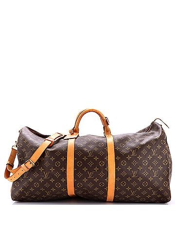 Louis Vuitton Keepall Bandouliere Bag Monogram Canvas 60 (view 1)