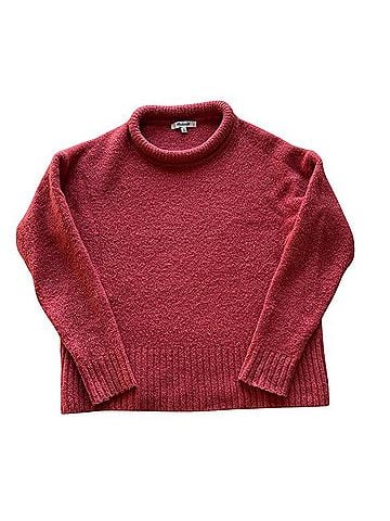 Madewell Wool Blend Roll Neck Sweater Wool Pullover Sweater (view 1)