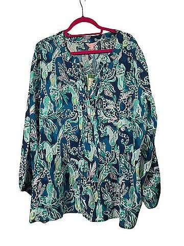 Lilly Pulitzer Harbour Island Tunic Long Sleeve T-Shirt (view 1)
