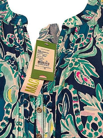 Lilly Pulitzer Harbour Island Tunic Long Sleeve T-Shirt (view 2)