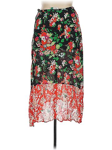 Rixo London Rixo London Silk Skirt (view 1)