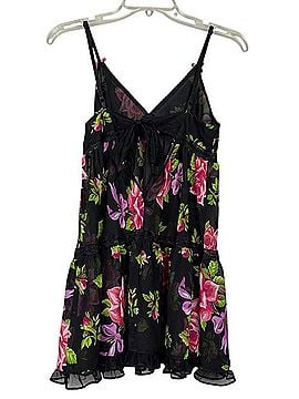 Betsey Johnson Intimates Rose Bow Detail Sheer Slip Casual Dress (view 2)
