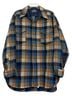 Pendleton 100% Wool Plaid Blue Orange Jacket Size XL - photo 1