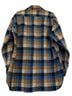 Pendleton 100% Wool Plaid Blue Orange Jacket Size XL - photo 2