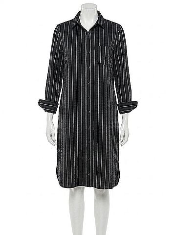 Habitat Cafe Midi Dress in Black (view 1)