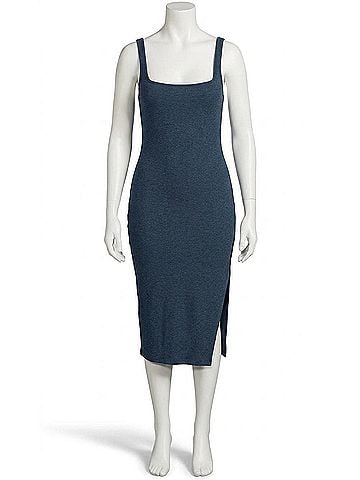 Beyond Yoga Spacedye Icon Midi Dress - Plus Size in Nocturnal Navy (view 1)