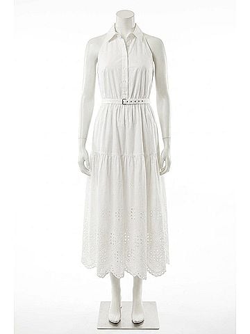 Flying Tomato Priscilla Dress in White (view 1)