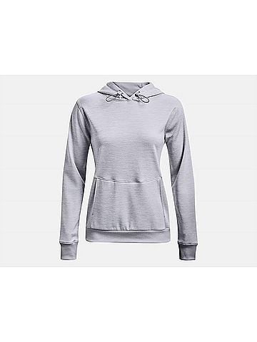 Under Armour Women's Fleece Storm Hoodie in Grey (view 2)