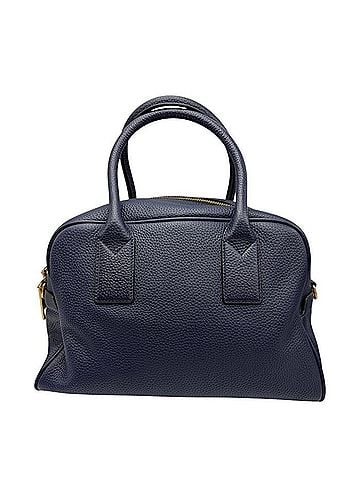 Marc Jacobs MARC JACOBS Gotham Small Baulette Shoulder Bag/Handbag, Navy (view 2)