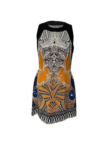 ETRO Etro Baroque-inspired Mini Dress in Multicolor (view 1)