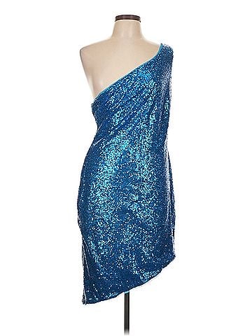 Aqua Aqua Aqua Cocktail Dress (view 1)