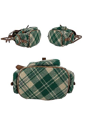 Miu Miu Miu Miu Cloth Backpack Tweed Backpack (view 2)