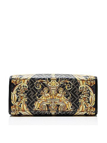 Fendi Fendi x Versace Leather Fendace Sunshine Medium Shopper Tote (view 2)