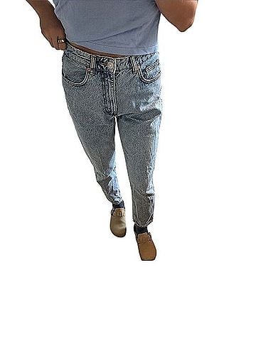 Zara Z1975 High-Rise Mom Fit Jeans (view 1)