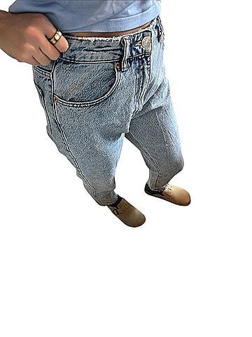 Zara Z1975 High-Rise Mom Fit Jeans (view 2)