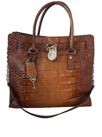 Michael Kors Hamilton Satchel (view 1)