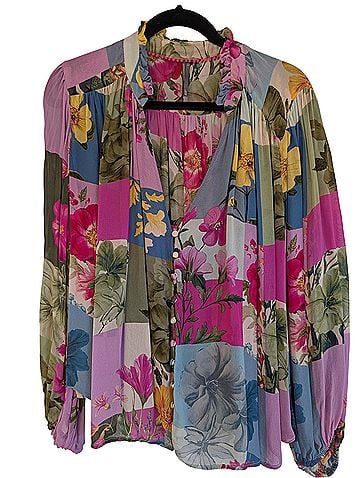 Anthropologie Estela Long Sleeve Blouse (view 1)