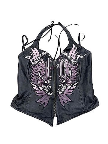 Harley Davidson Leather Top (view 1)