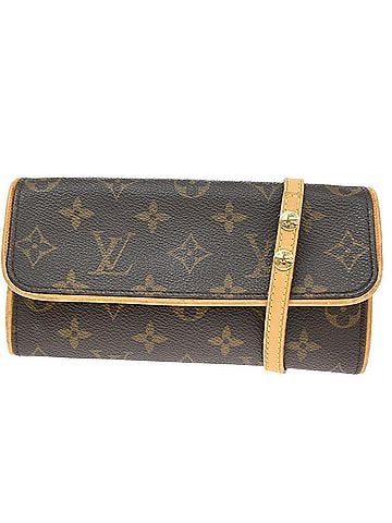 Louis Vuitton Twin Monogram Canvas Brown Canvas Clutche &amp; Pouche Bag (view 1)