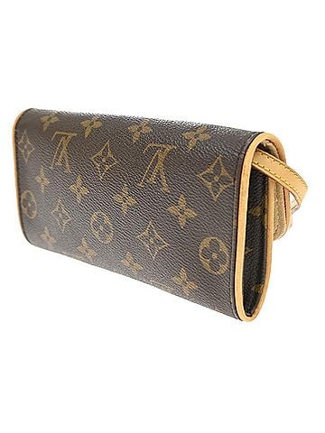 Louis Vuitton Twin Monogram Canvas Brown Canvas Clutche &amp; Pouche Bag (view 2)