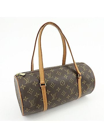 Louis Vuitton Papillon Monogram Canvas Brown Canvas Handbag (view 2)