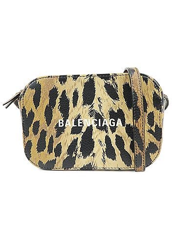 Balenciaga Everyday Camera Printed Leather Brown Leather Handbag (view 1)
