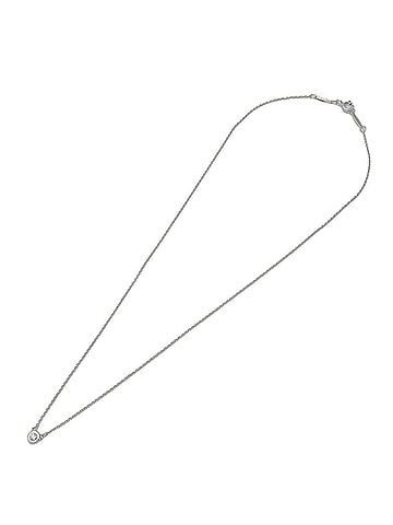 Tiffany & Co. Elsa Peretti Diamonds By The Yard Pendant Sterling Silver With Diamond Silver Sterling_Silver Necklace Jewelry (view 1)