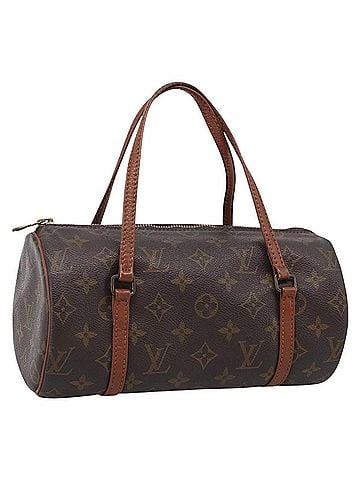 Louis Vuitton Papillon Monogram Canvas Brown Canvas Handbag (view 1)