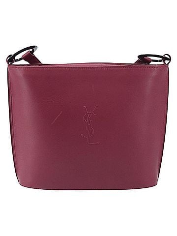 Saint Laurent Vintage Shoulder Bag Leather Burgundy Leather Shoulder Bag Bag (view 1)