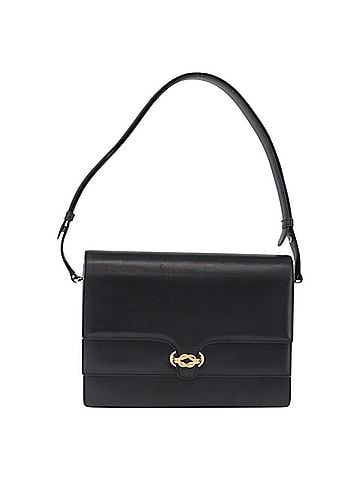 Gucci Shoulder Leather Black Leather Shoulder Bag Bag (view 1)