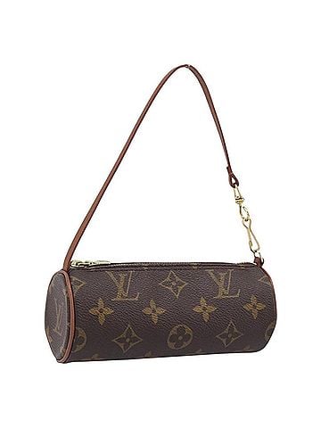 Louis Vuitton Papillon Pochette Monogram Canvas Brown Canvas Clutche &amp; Pouche Bag (view 1)
