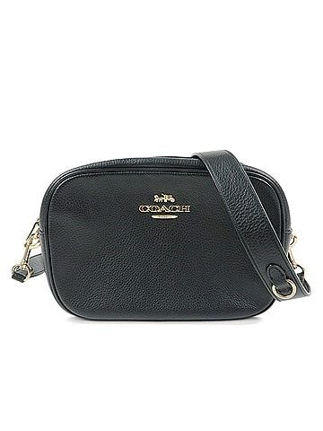 Coach Shoulder Leather Black Leather Handbag (view 1)